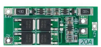 Carga Bateria Litio Bms 2s 20A 18650 2E   21/5