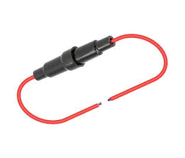 PORTAFUSIBLES VIDRIO CON  CABLE             E2   75/4