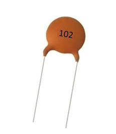 CAPACITOR CERAMICO 102   1nF             2E   68/5