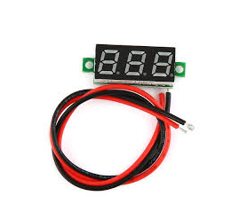 MINI VOLTIMETRO 2 CABLES             2E   6/4