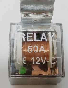 RELAY AUTOMOTRIZ 12V 60A 5 PINES 6E 12/1