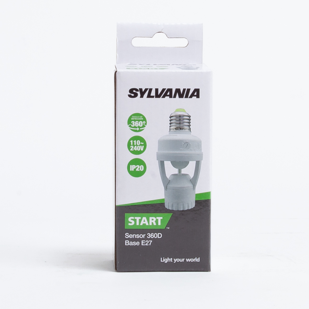 BOQUILLA SENSOR E27 SLVANIA