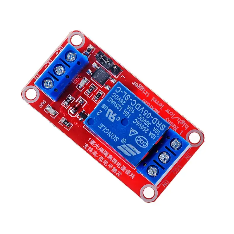 MODULO RELE 1 CANAL SELECTOR DE FLANCO DE ACTIVACION             E6   2/7