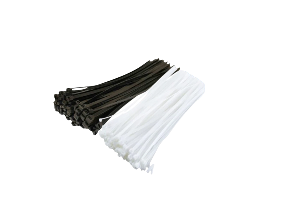 AMARRA OKLED 30CM BLANCO/NEGRA