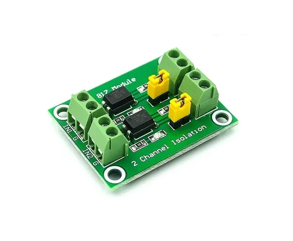 PLACA OPTO ACOPLADOR PC 817 2 CANALES            E6   10/1