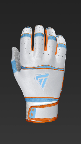 Blanco Naranja Azul
