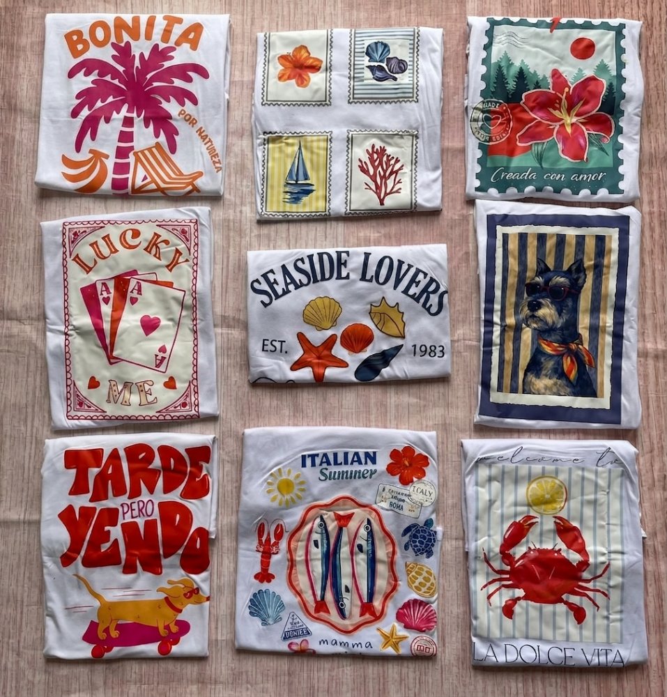 SUETER BASICOS ESTAMPADOS