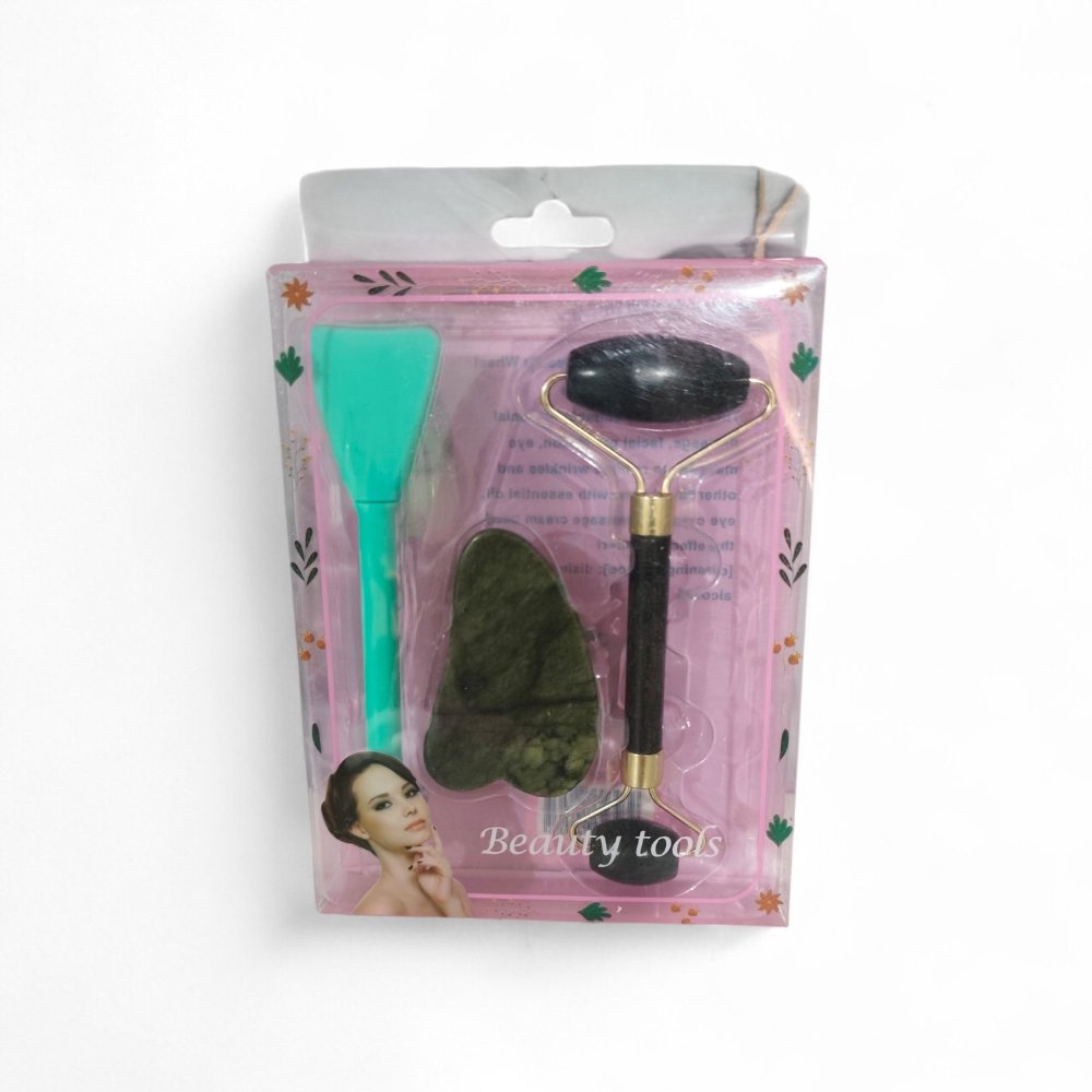 KIT RUTINA FACIAL -  ACCESORIOS CON 3 PIEZAS COLOR SURTIDOS