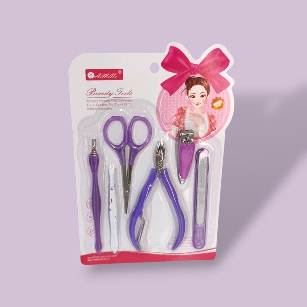 KIT MANICURA CON 6 PIEZAS