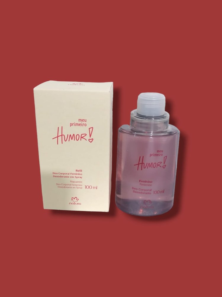REFIL DESODORANTE CORPORAL COLONIA FEMENINO MEU PRIMEIRO HUMOR - 100ml