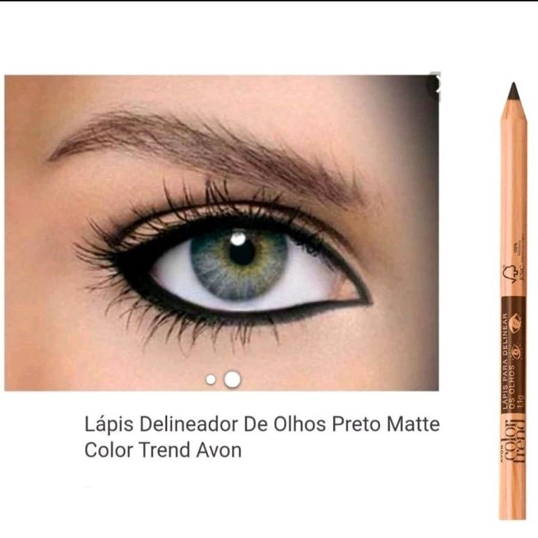 LÁPIZ PARA DELINEAR OJOS  NEGRO MATTE COLOR TREND