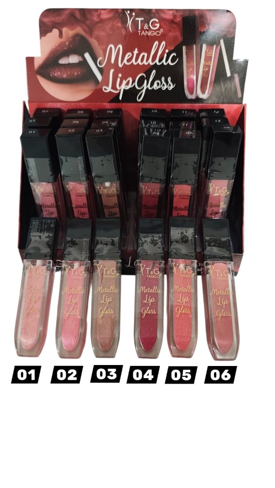LABIAL LIP GLOSS COLOR Y BRILLO TANGO 01 02 03 04 05 06