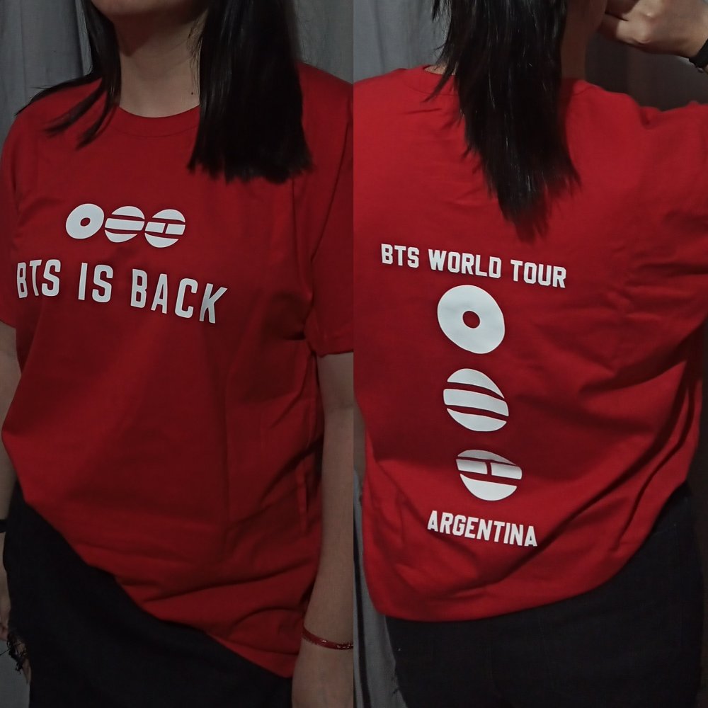 BTS- IS BACK (Remera)
