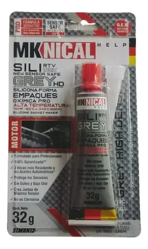 SILICONA GRIS RTV 90GR