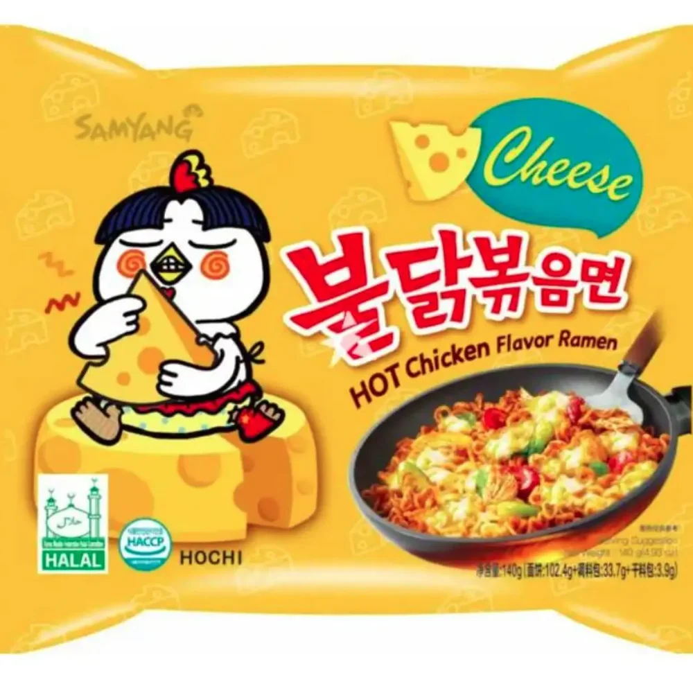 Buldak Hot Chicken Cheese Ramen Bolsa