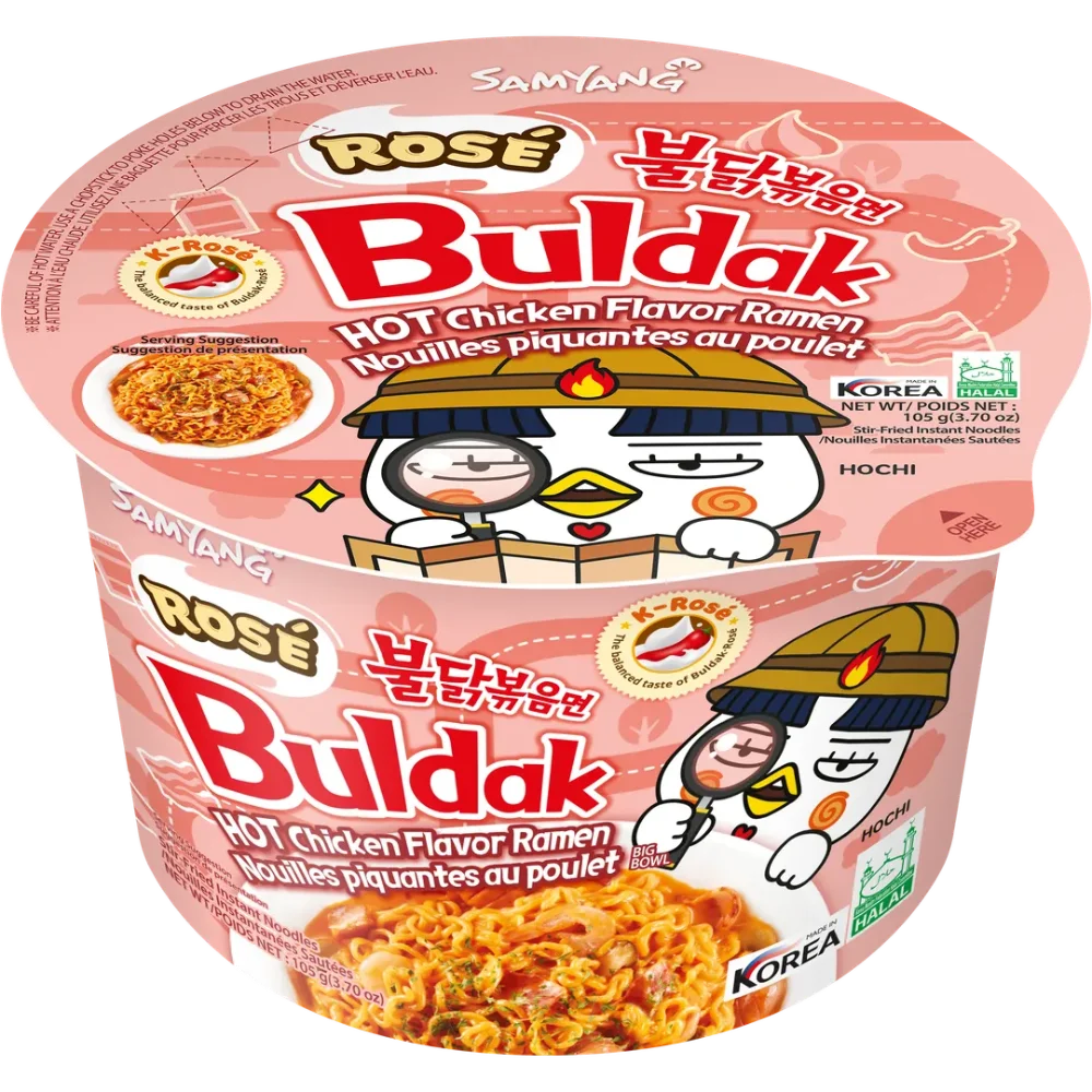 Buldak Ramen Rose Big Bowl