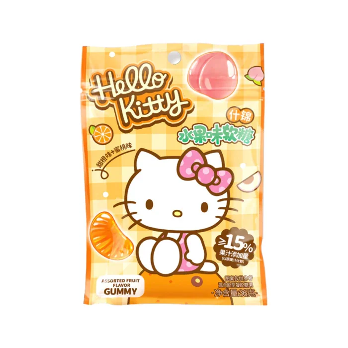 Gomitas Naranja Hello Kitty
