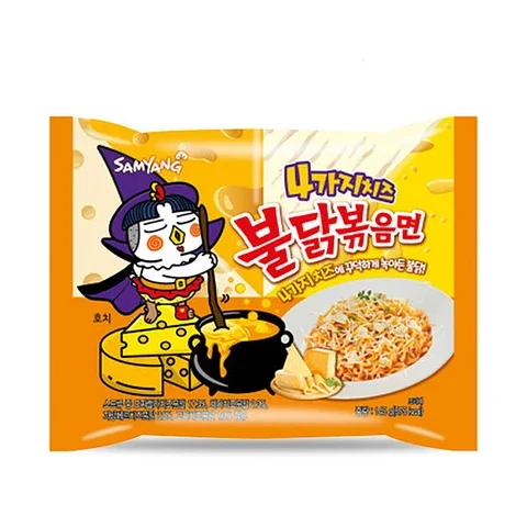 Buldak 4 Quesos Ramen Bolsa
