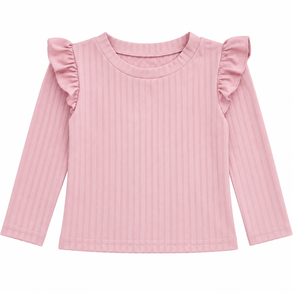 blusa rosa con  boleros