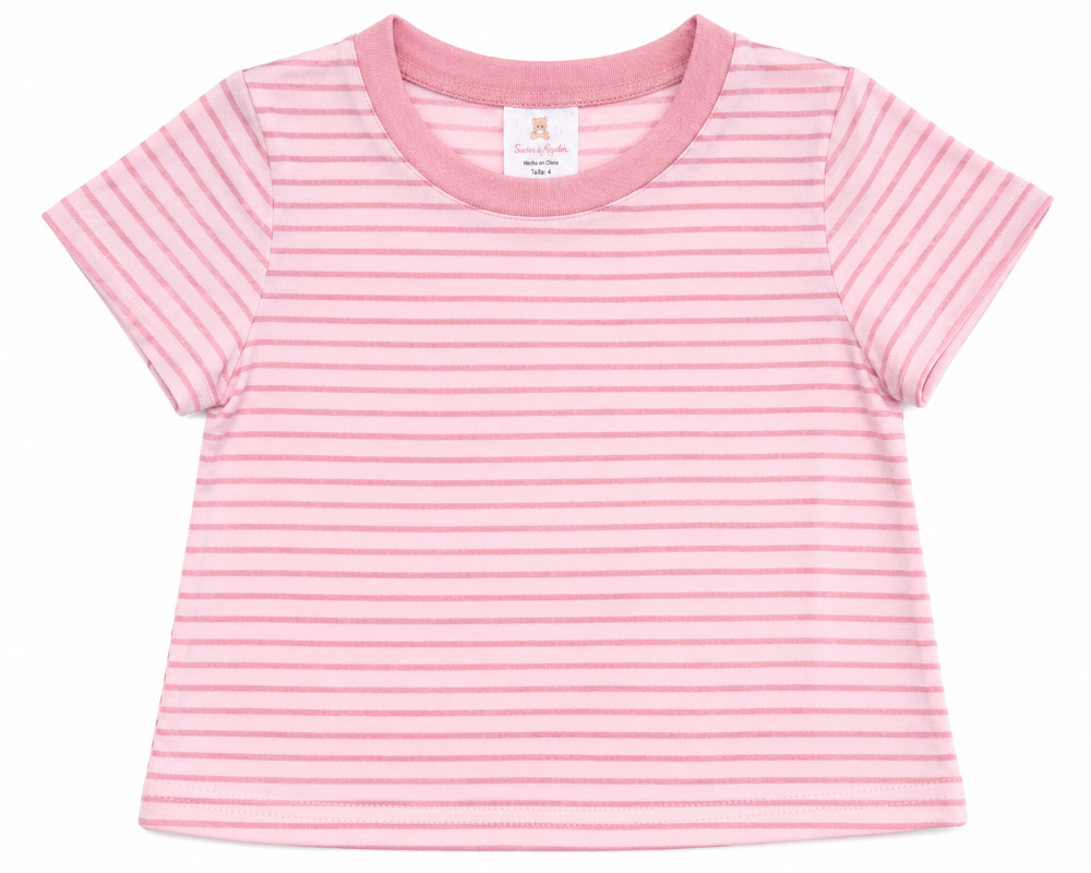 camiseta infantil rayas