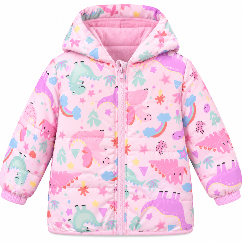 chaqueta dino pastel