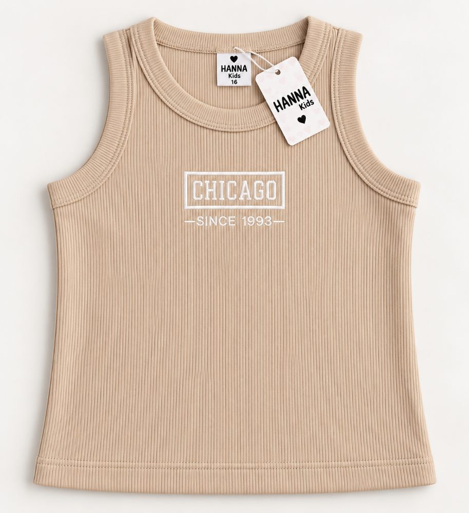 blusa beige chicago
