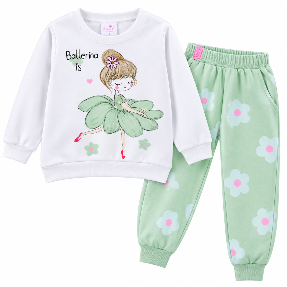 conjunto sudadera bailarina