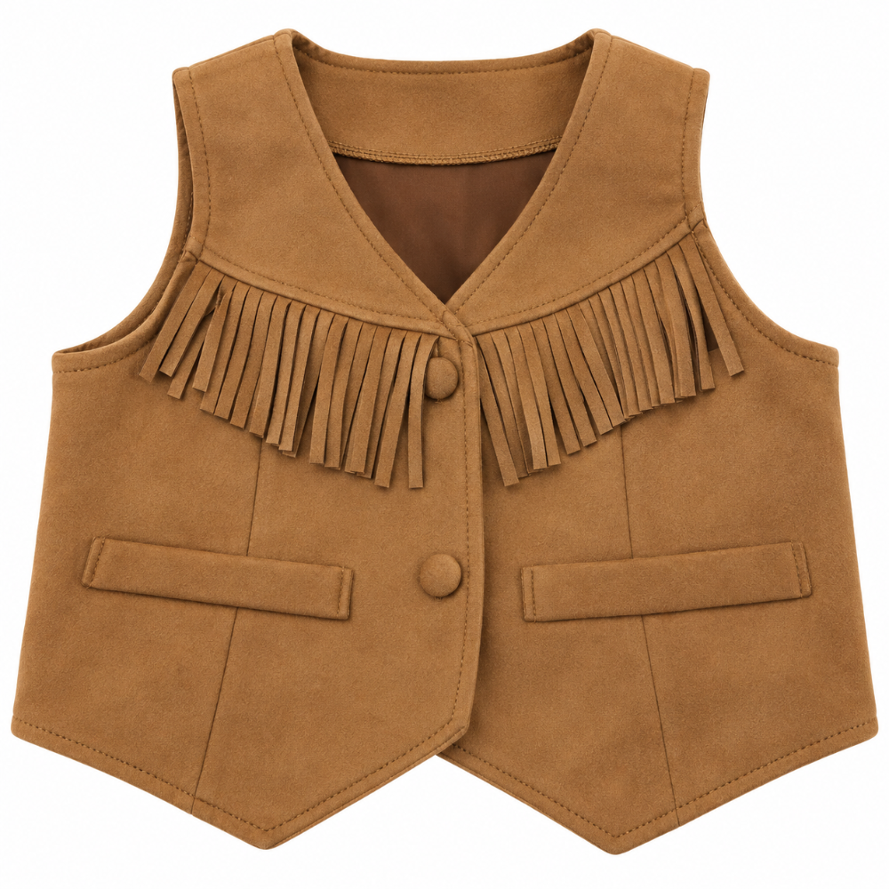 chaleco infantil vaquera
