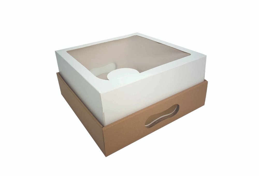 Caja Carton con Visor P/ Regaleria
