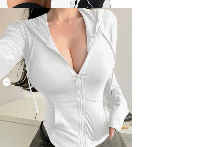 Sudadera con capucha, cordón ajustable en la cintura