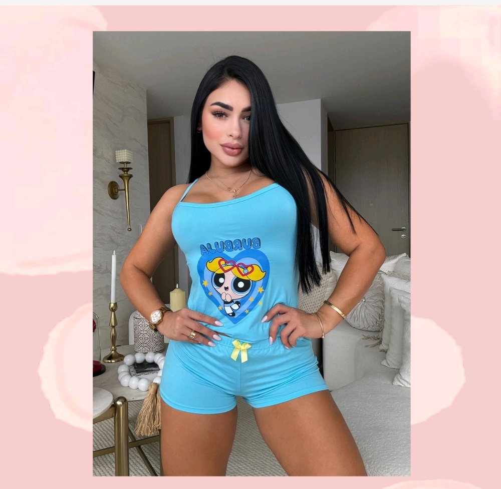 Conjunto Short Burbuja Talla S