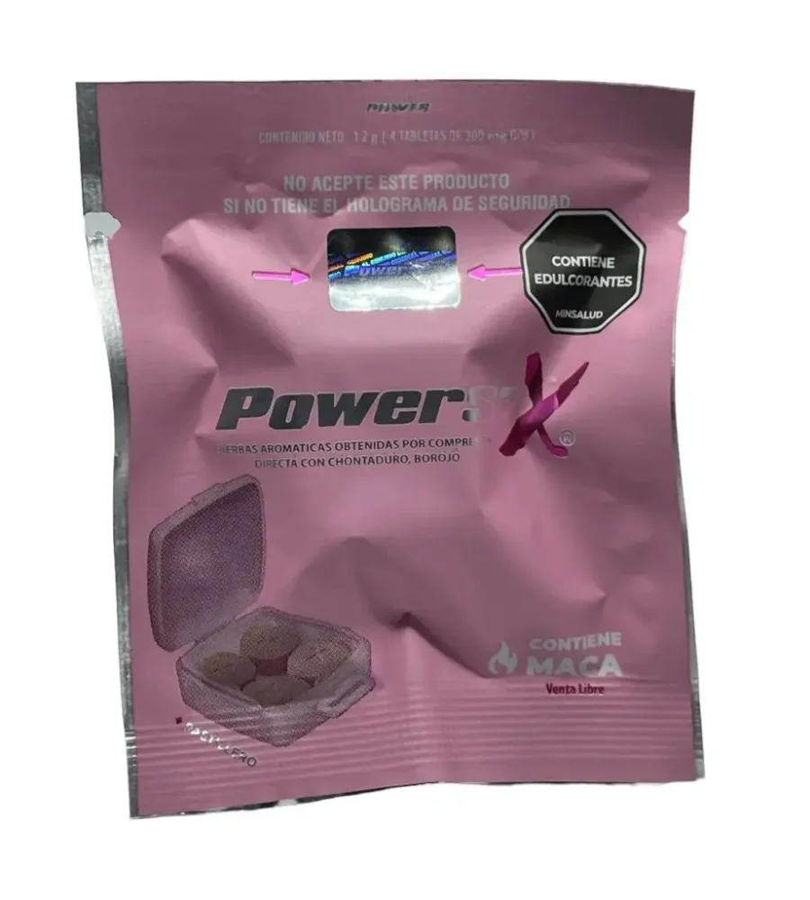 6264 PASTILLAS SEX MUJER  x 4