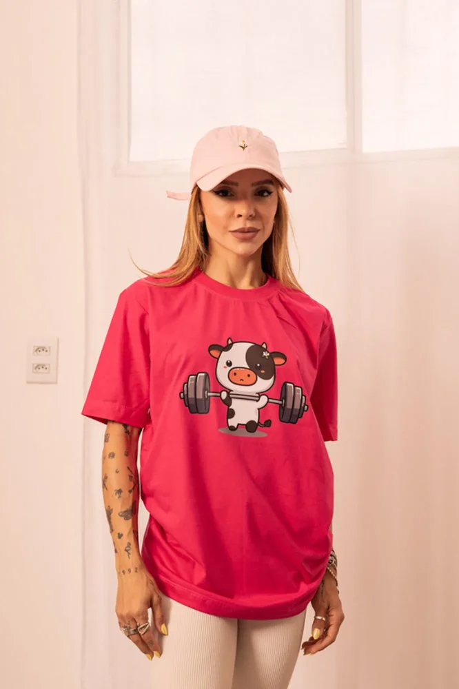 M - Max Tshirt Vaquinha Barra