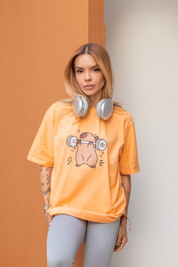 G - Max Tshirt Capivara Na Força do Ódio
