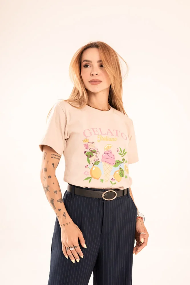GG - Tshirt Gelato Italiano