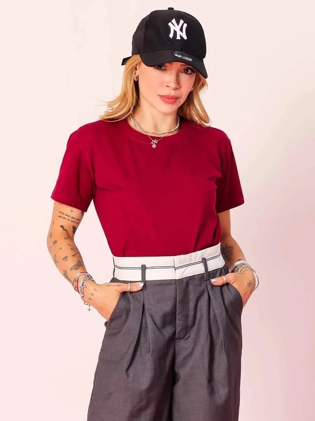 G2 - Tshirt Lisa Bordô