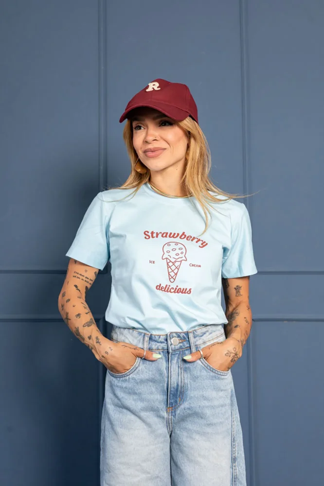 G1 - Tshirt Strawberry Sorvete