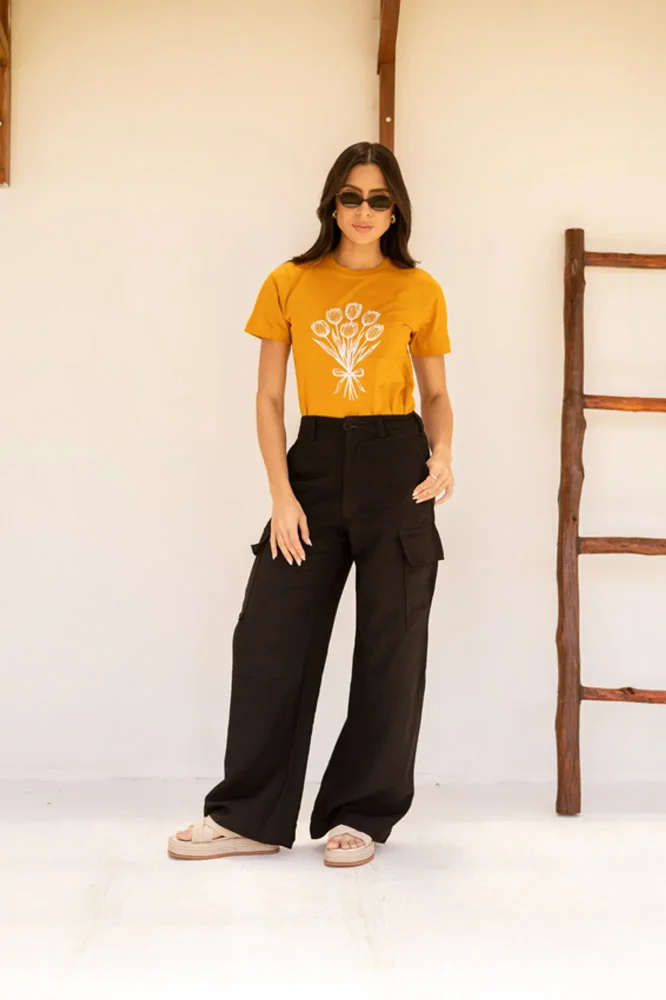 P - Tshirt Buquê de Flores