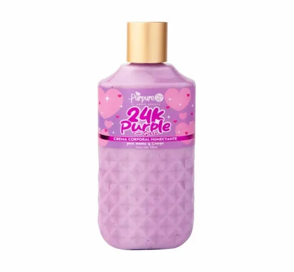 CREMA 24K  PURPLE CREMA CORPORAL HUMECTANTE