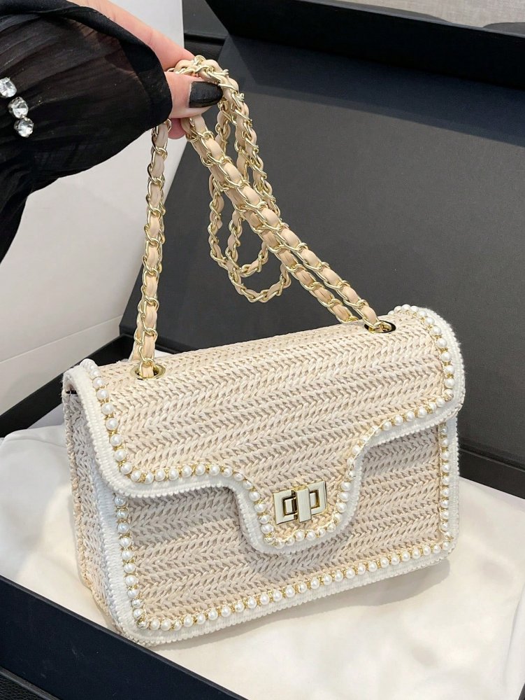 BOLSO CUADRADO DE HOMBRO Y BANDOLERA