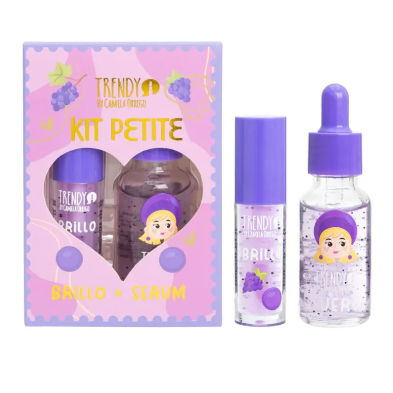 KIT SUERO Y BRILLO FRUTICAS MORADO
