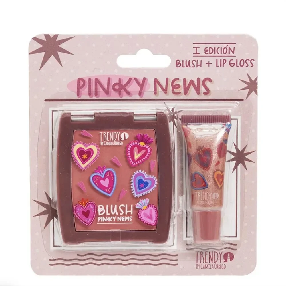KIT RUBOR Y GLOSS PINK NEWS 01