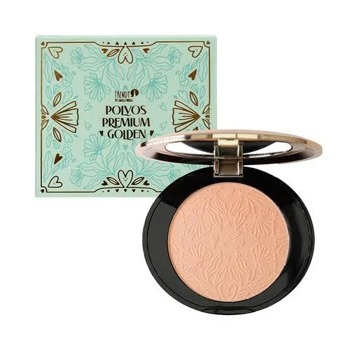POLVO COMPACTO FACIAL TRENDY GOLDEN TONO 04