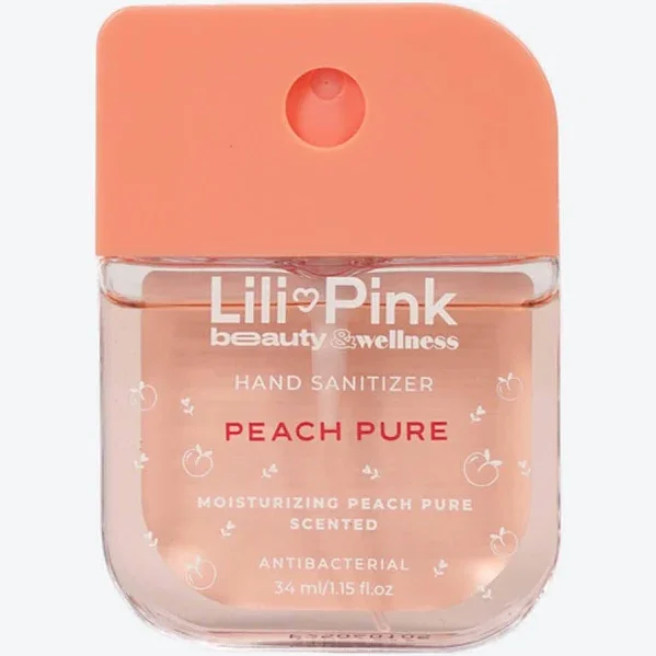 DESINFECTANTE DE MANOS PEACH PURE LILI PINK