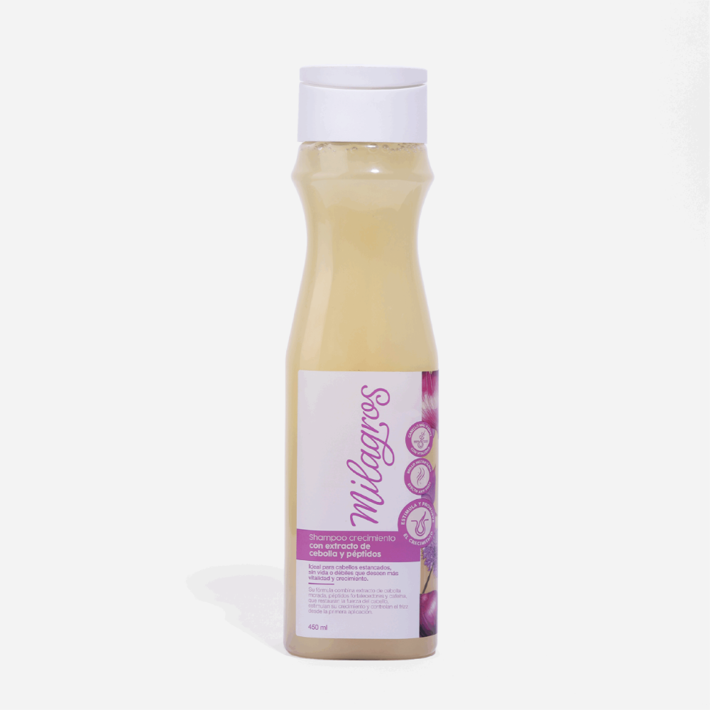 SHAMPOO CRECIMIENTO CEBOLLA Y PEPTIDOS