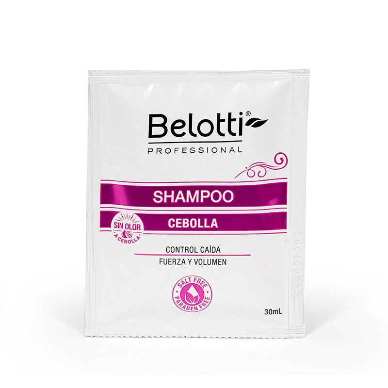 SOBRE DE SHAMPOO BELOTTI