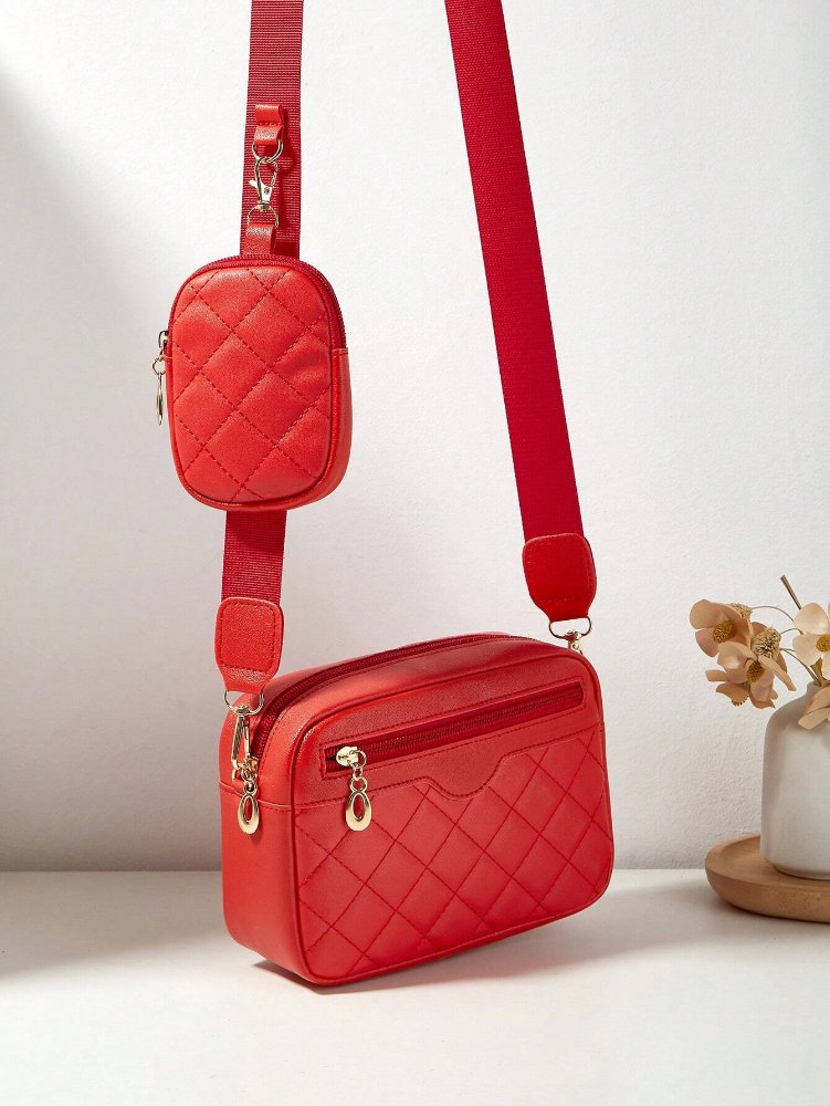 BOLSO DE HOMBRO TIPO MENSAJERO CUADRDO PEQUEÑO