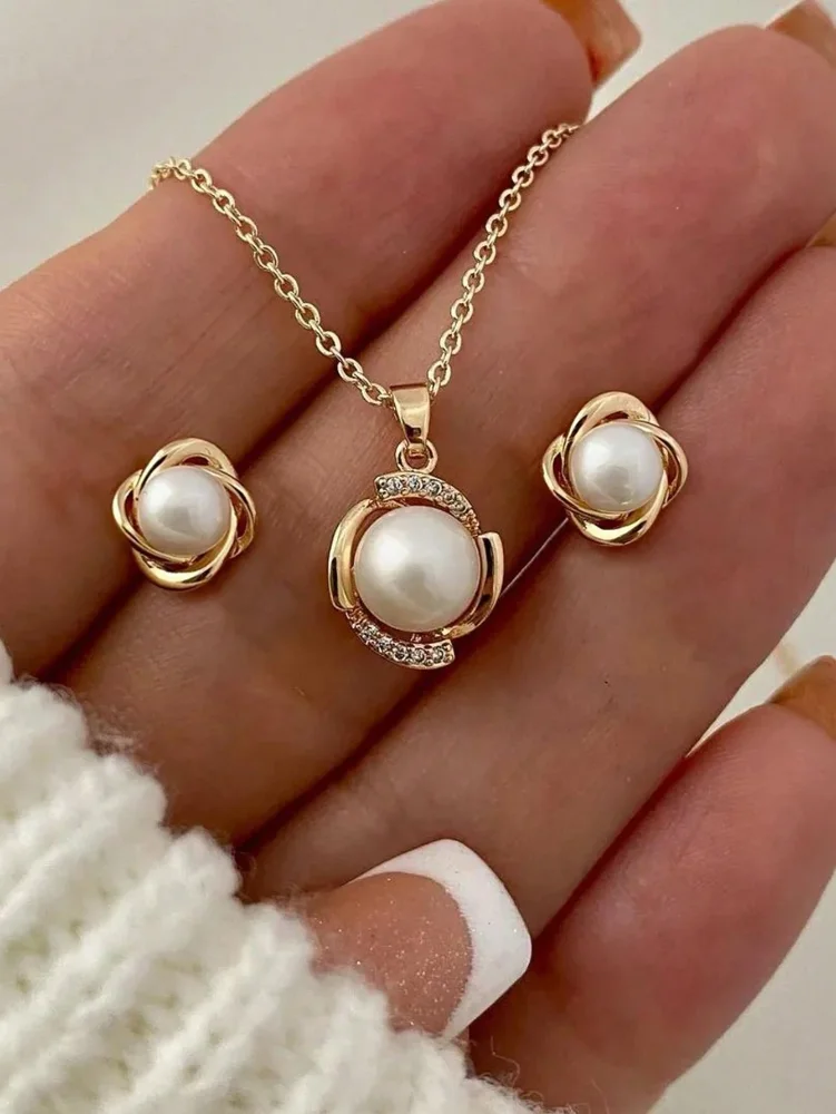 SET 3 PIEZAS ARCO PERLAS FAL