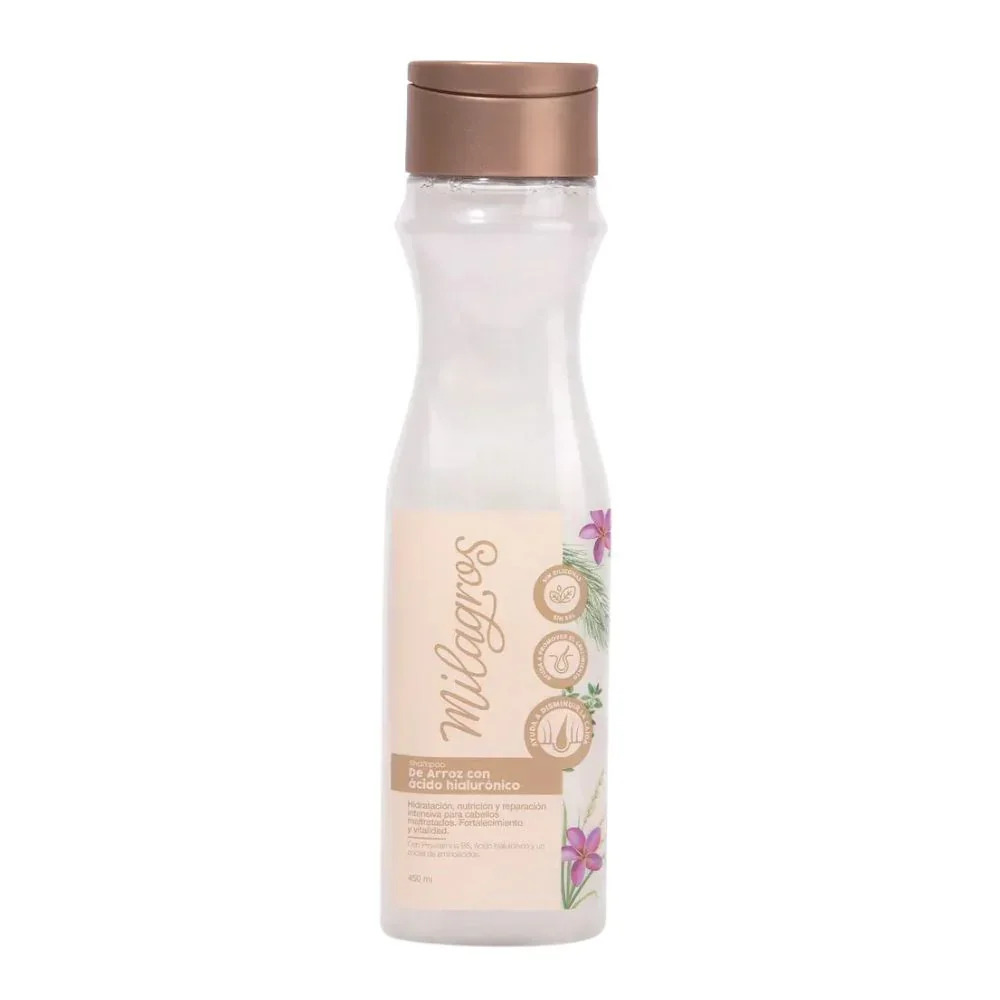 SHAMPOO DE ARROZ CON ACIDO HIALURONICO