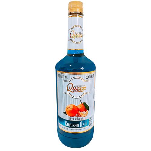 Licor Queen Curazao Azul 1l